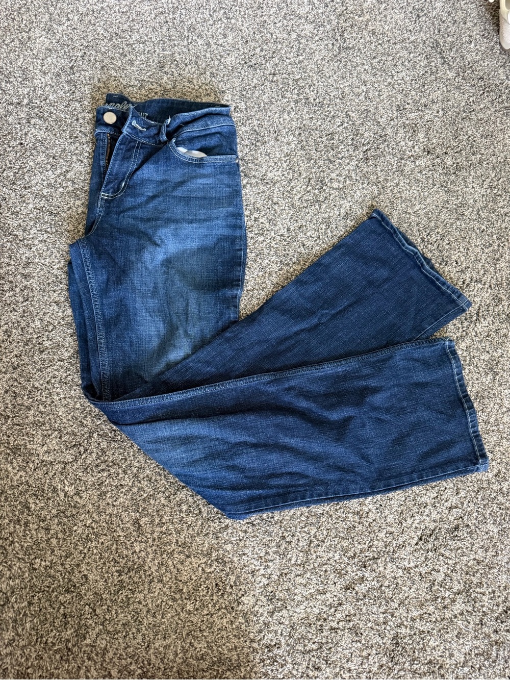 Wrangler Women's Dark Blue Boot Cut Jeans